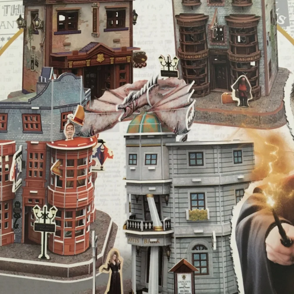Harry Potter Diagon Alley 3D puzzle - Picture 4 of 5